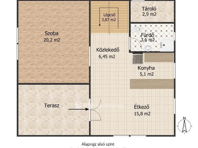 Eladó üdülő és hétvégi ház Ráckeve 87 nm
