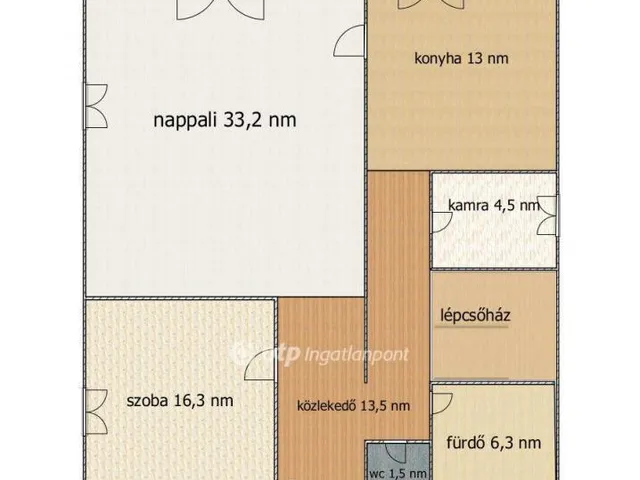 Eladó ház Kiskunlacháza 130 nm