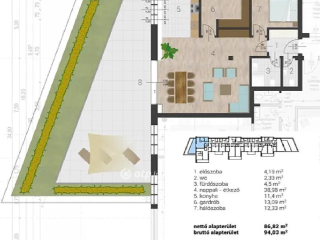 Eladó lakás Ráckeve 118 nm