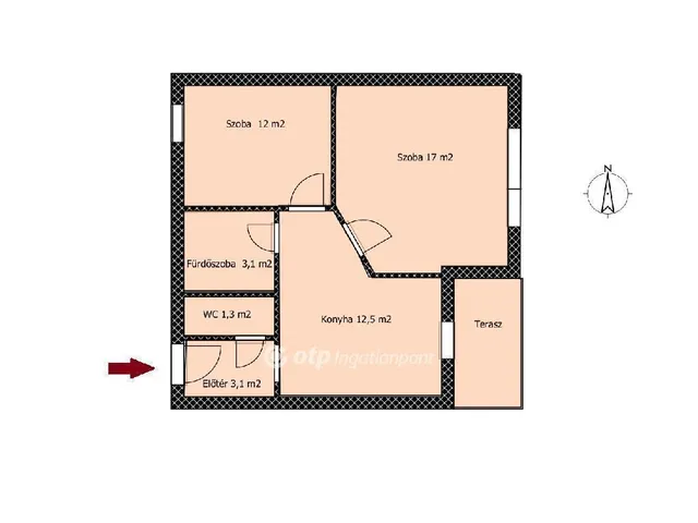 Eladó lakás Budapest XXI. kerület 49 nm