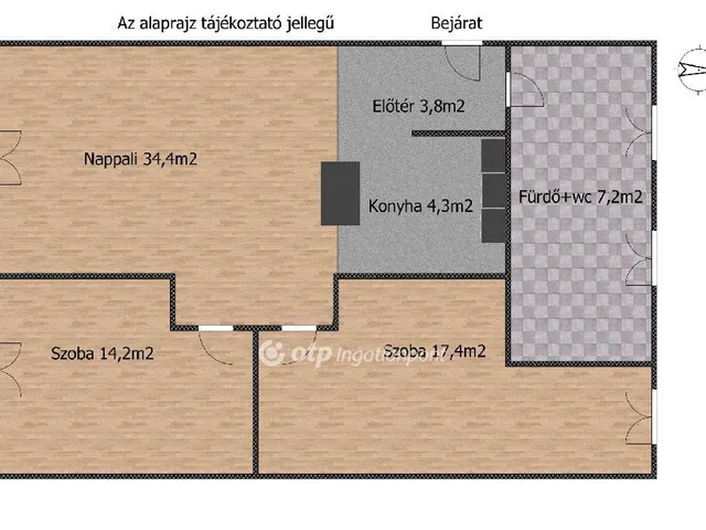 Eladó ház Pusztaszabolcs 81 nm