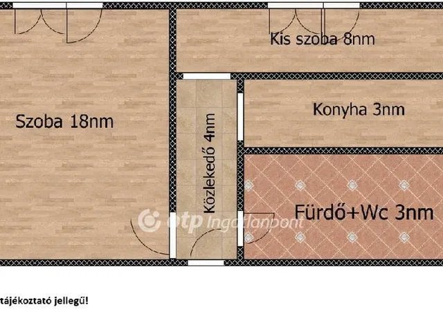 Eladó lakás Dunaújváros 35 nm