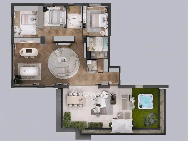 Eladó lakás Balatonfüred 166 nm