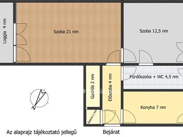 Eladó lakás Dunaújváros 54 nm