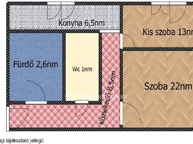 Eladó lakás Dunaújváros 53 nm