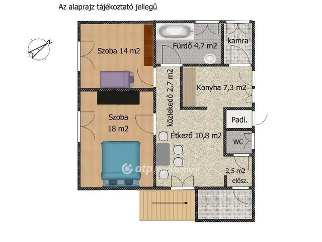 Eladó ház Tass 75 nm