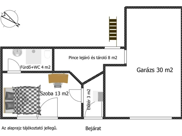 Eladó ház Dunaföldvár 68 nm