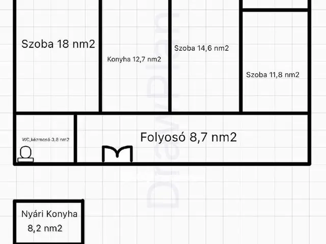 Eladó ház Dunaföldvár 78 nm