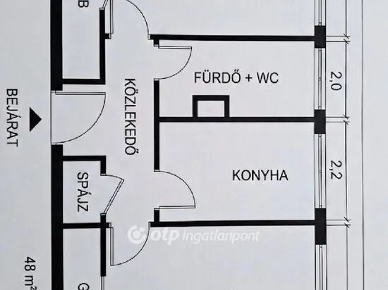 Eladó lakás Dunaújváros 49 nm