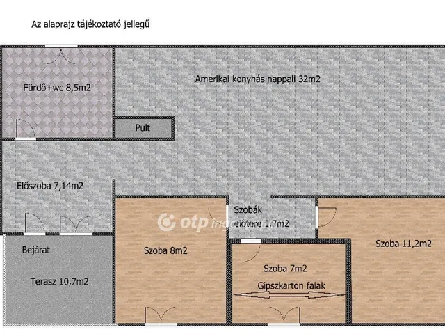 Eladó ház Pusztaszabolcs 80 nm