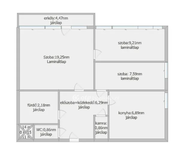 Eladó lakás Szekszárd 55 nm