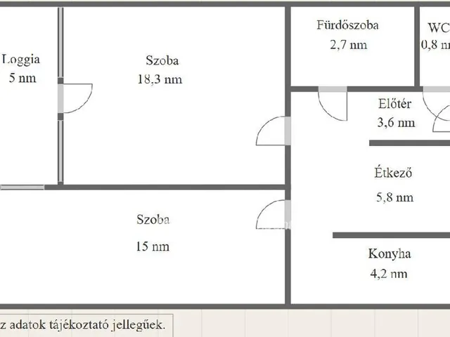 Eladó lakás Dombóvár 52 nm