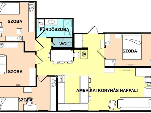 Eladó lakás Szabadbattyán 81 nm