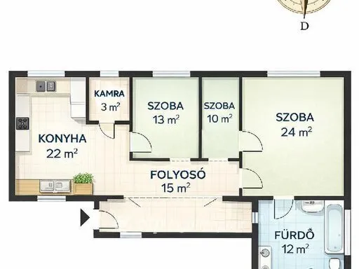 Eladó ház Paks 130 nm