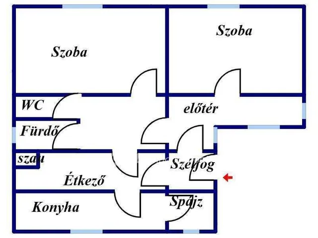 Eladó ház Hantos 87 nm