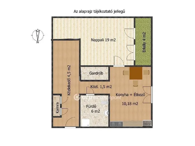 Eladó lakás Budapest XX. kerület 43 nm