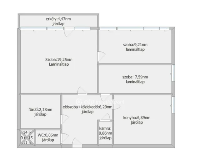 Eladó lakás Szekszárd 55 nm