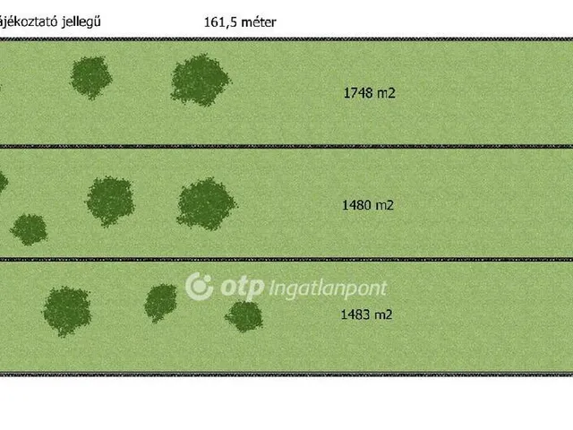 Eladó telek Taksony 4440 nm
