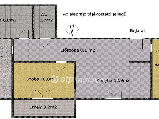Eladó lakás Tököl 61 nm