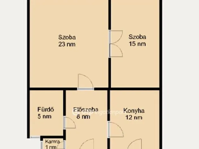 Eladó lakás Budapest VIII. kerület 64 nm