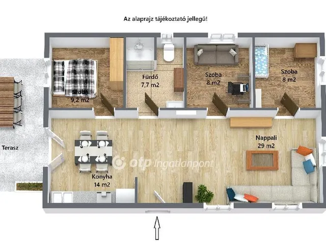 Eladó ház Szigetszentmiklós 76 nm