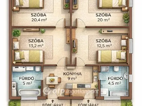 Eladó ház Bátaszék 100 nm