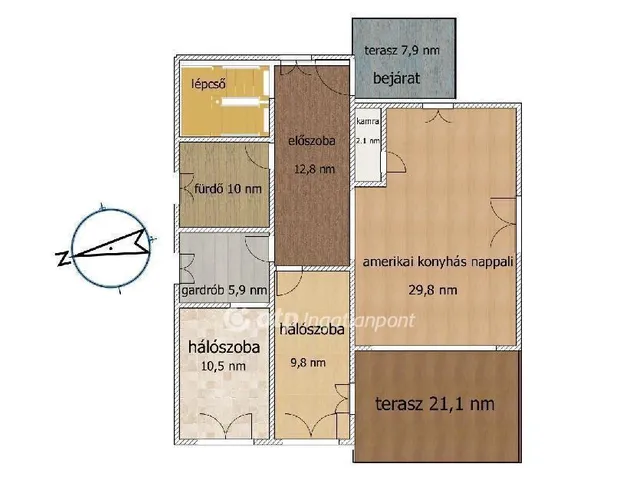 Eladó ház Kiskunlacháza 137 nm
