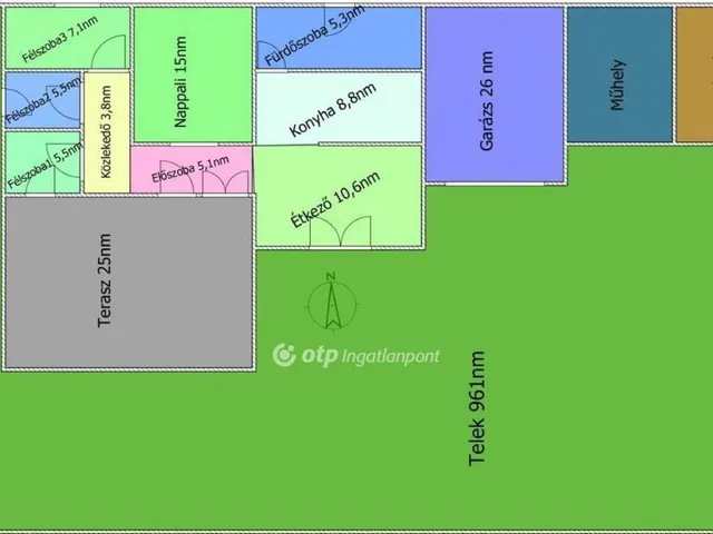 Eladó ház Dömsöd 117 nm