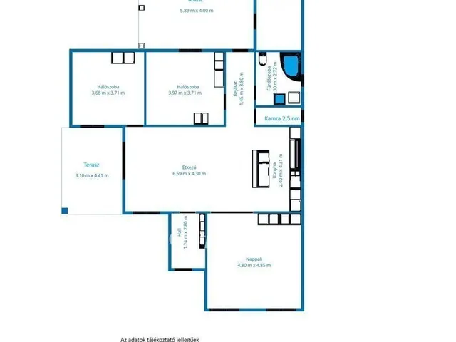 Eladó ház Pusztaszabolcs 130 nm