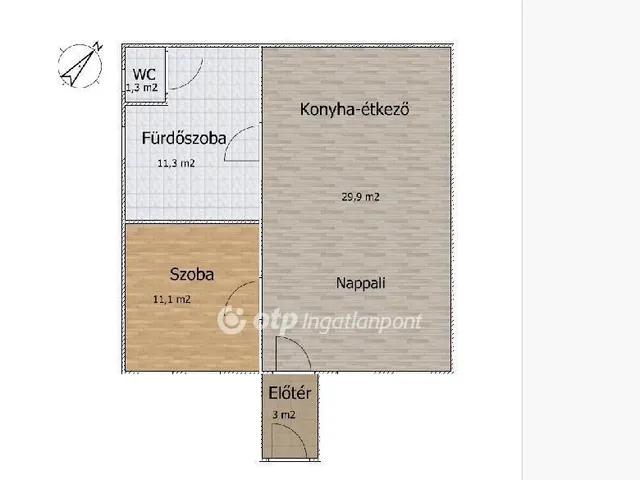 Eladó ház Dunaegyháza 56 nm