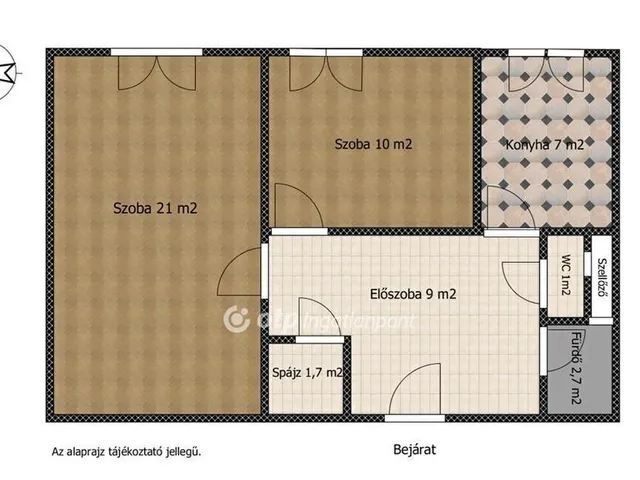 Eladó lakás Dunaújváros 48 nm