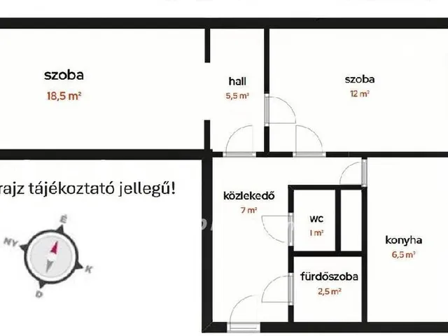 Eladó lakás Székesfehérvár 53 nm
