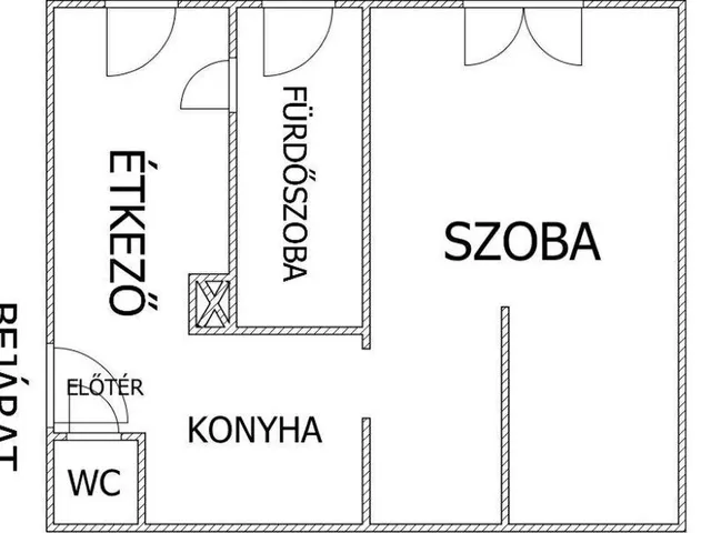 Eladó lakás Eger 37 nm