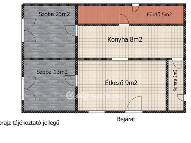 Eladó ház Dunaföldvár 61 nm