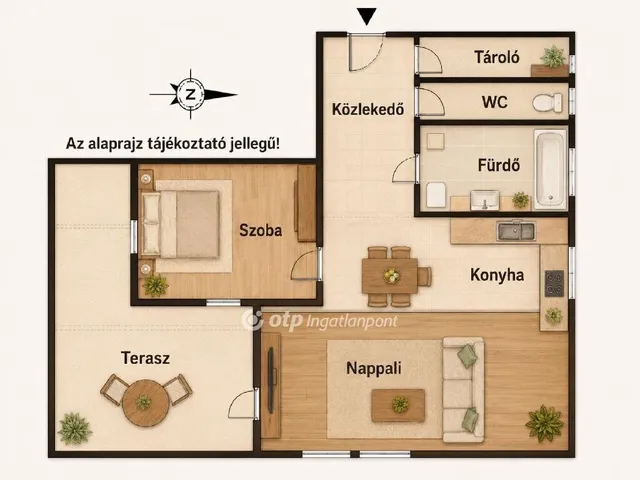 Eladó nyaraló Budapest III. kerület 47 nm
