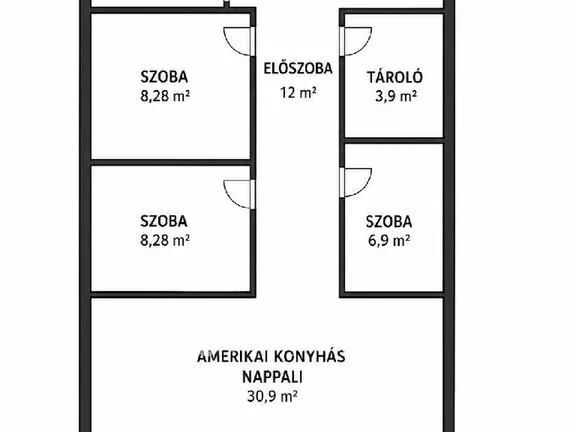 Eladó ház Uszód 88 nm