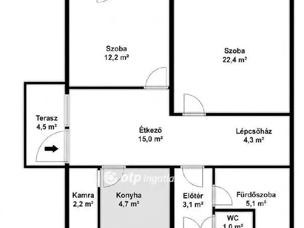 Eladó ház Dunavecse 186 nm