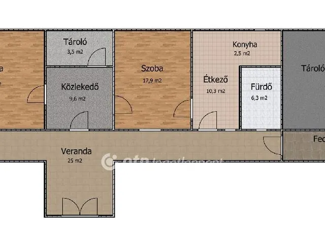Eladó ház Makád 97 nm