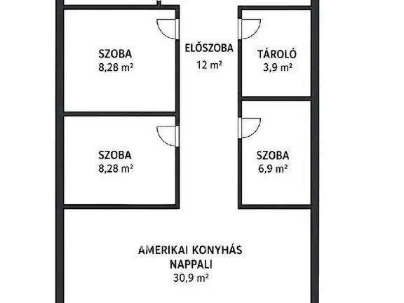 Eladó ház Uszód 88 nm