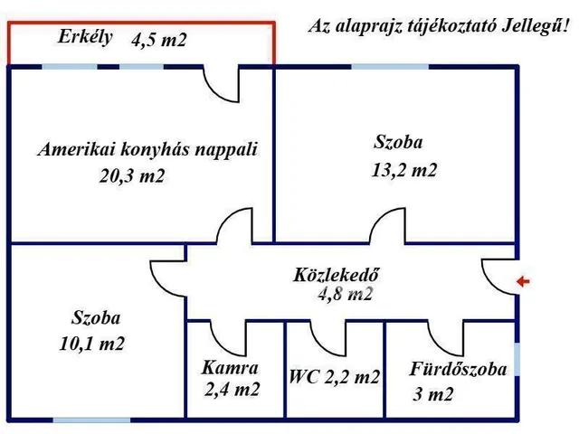Eladó lakás Kecskemét 56 nm