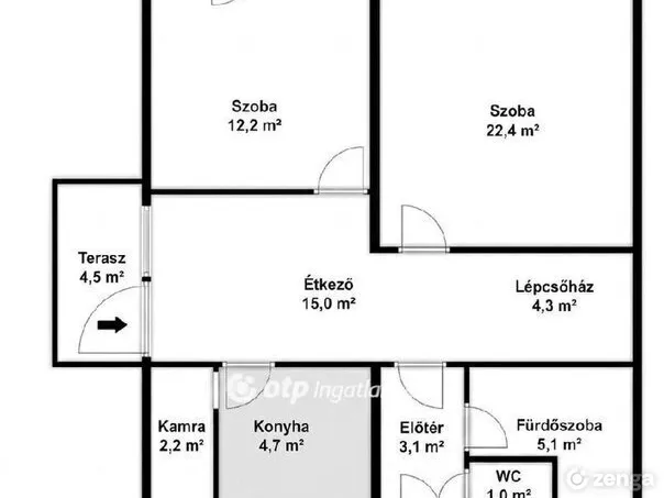Eladó ház Dunavecse 186 nm