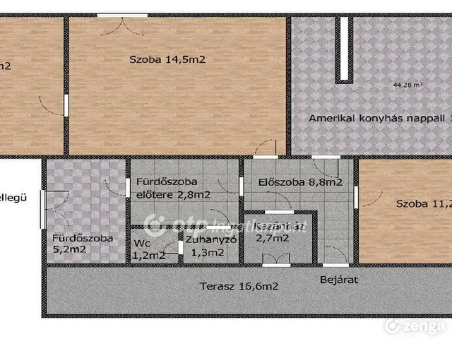 Eladó nyaraló Dömsöd 87 nm