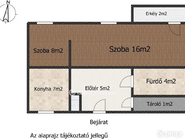 Eladó lakás Dunaújváros 45 nm