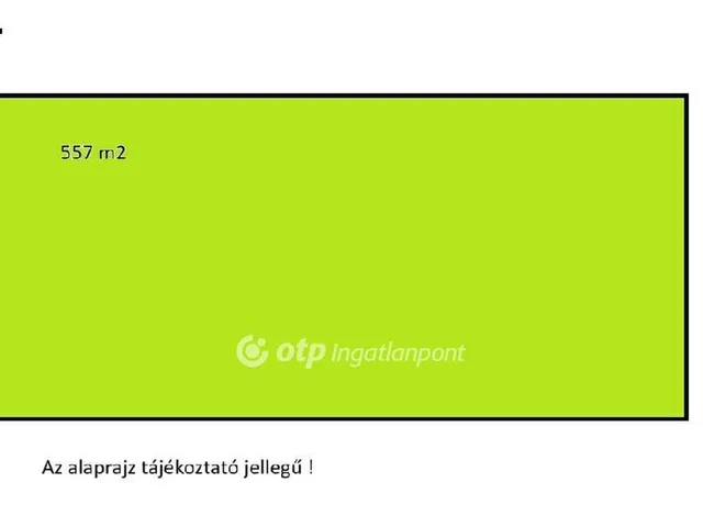 Eladó telek Rácalmás 557 nm