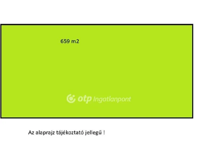 Eladó telek Rácalmás 659 nm