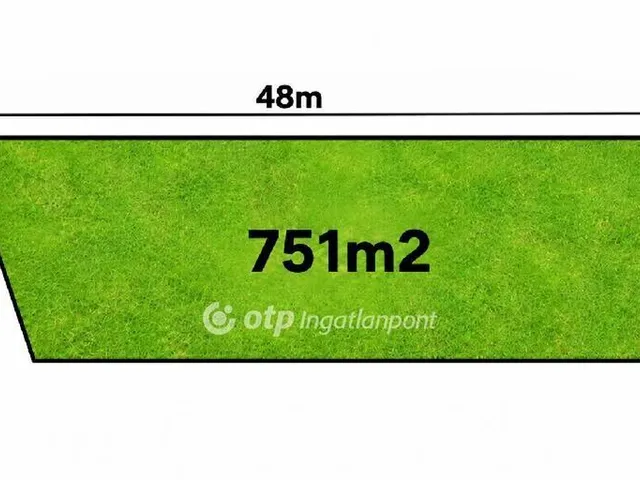 Eladó telek Dunaharaszti 741 nm