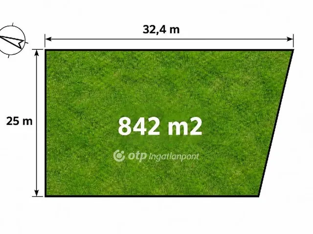 Eladó telek Alsónémedi 842 nm