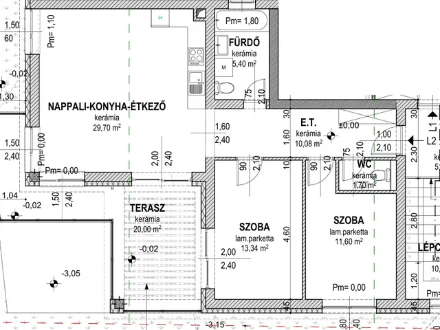 Eladó lakás Győr 72 nm
