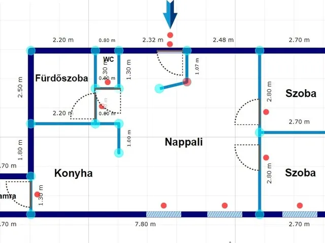 Eladó lakás Győr, Újváros, Hungária utca 56 nm
