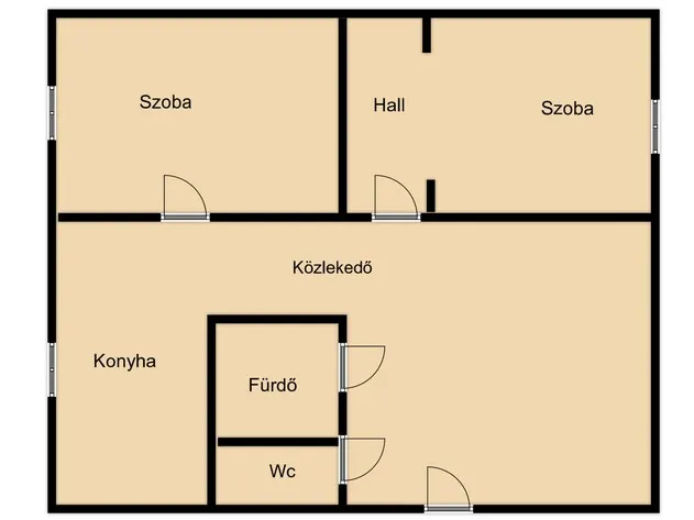 Kiadó lakás Győr, Adyváros 53 nm